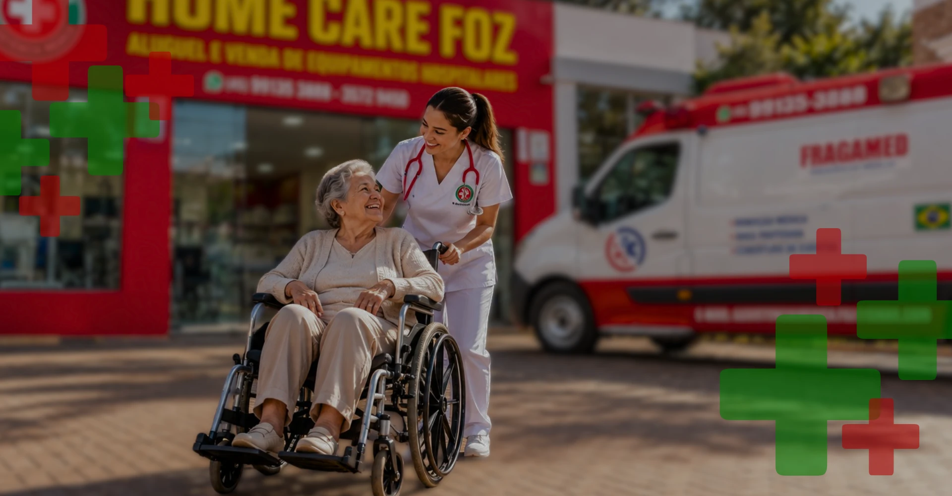 Equipamentos Hospitalares e Assistência Médica completa!
