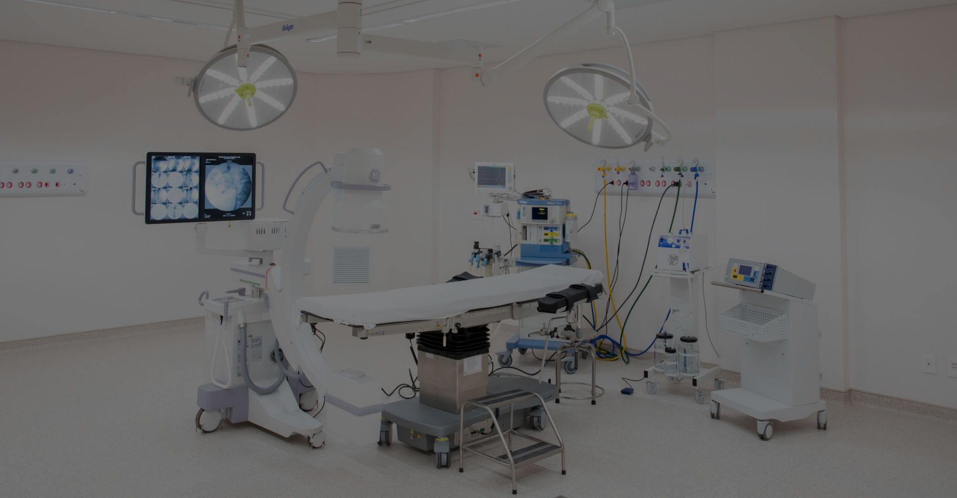 Equipado para cirurgias de alta complexidade