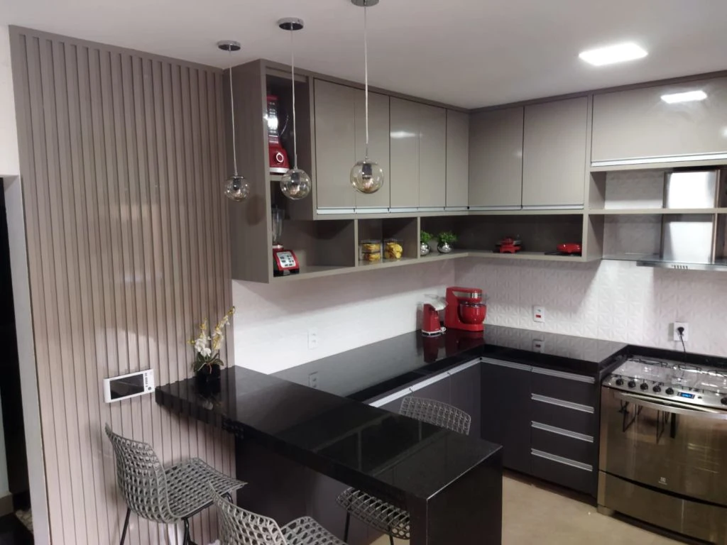 Cozinha planejada sob medida em Campinas e região.