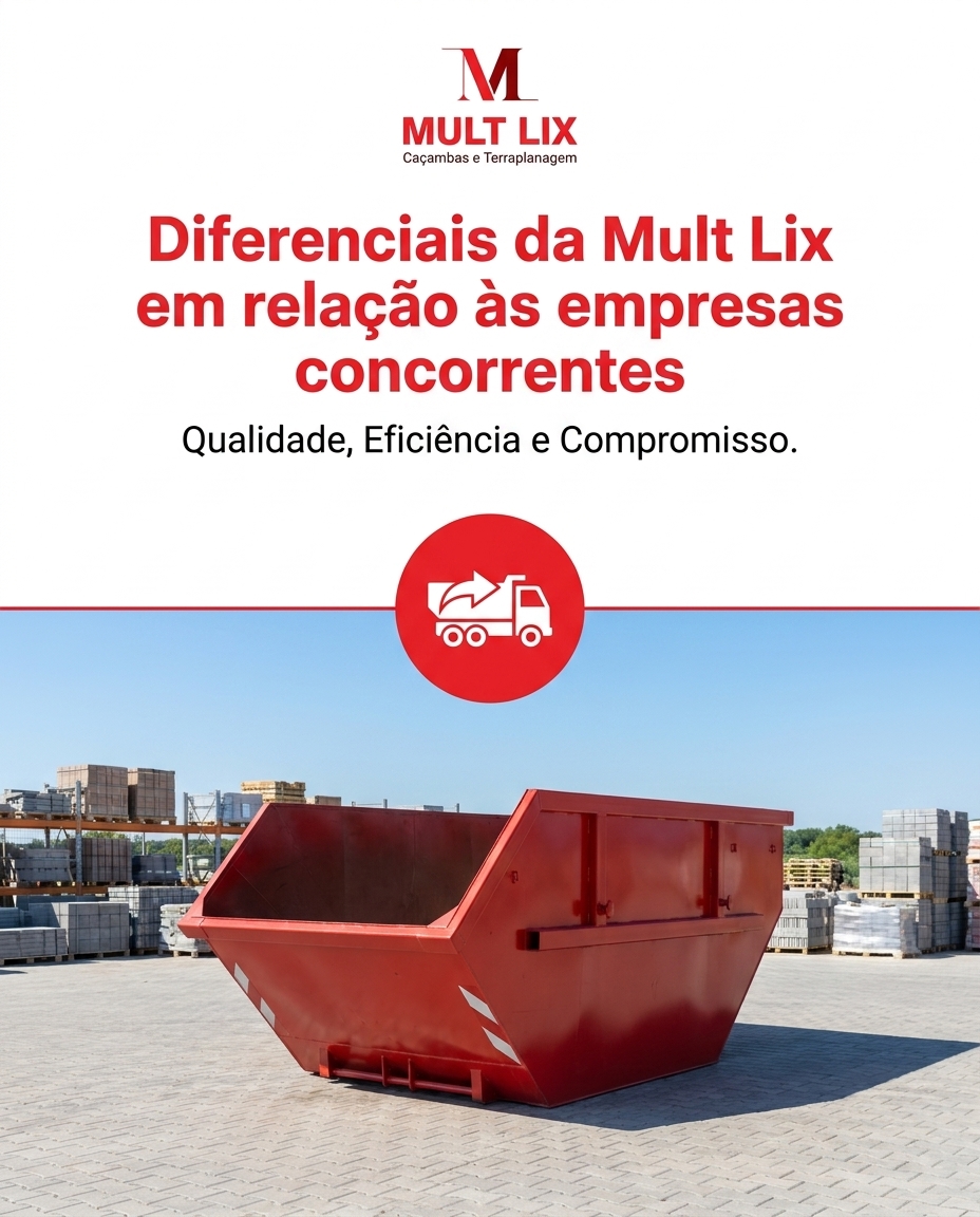 Diferenciais da Mult Lix em relação às empresas concorrentes
