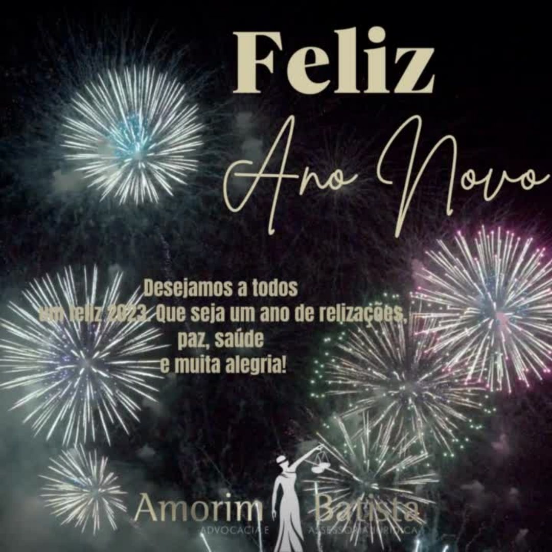 Black 2023 Happy New Year Animated  Instagram Post