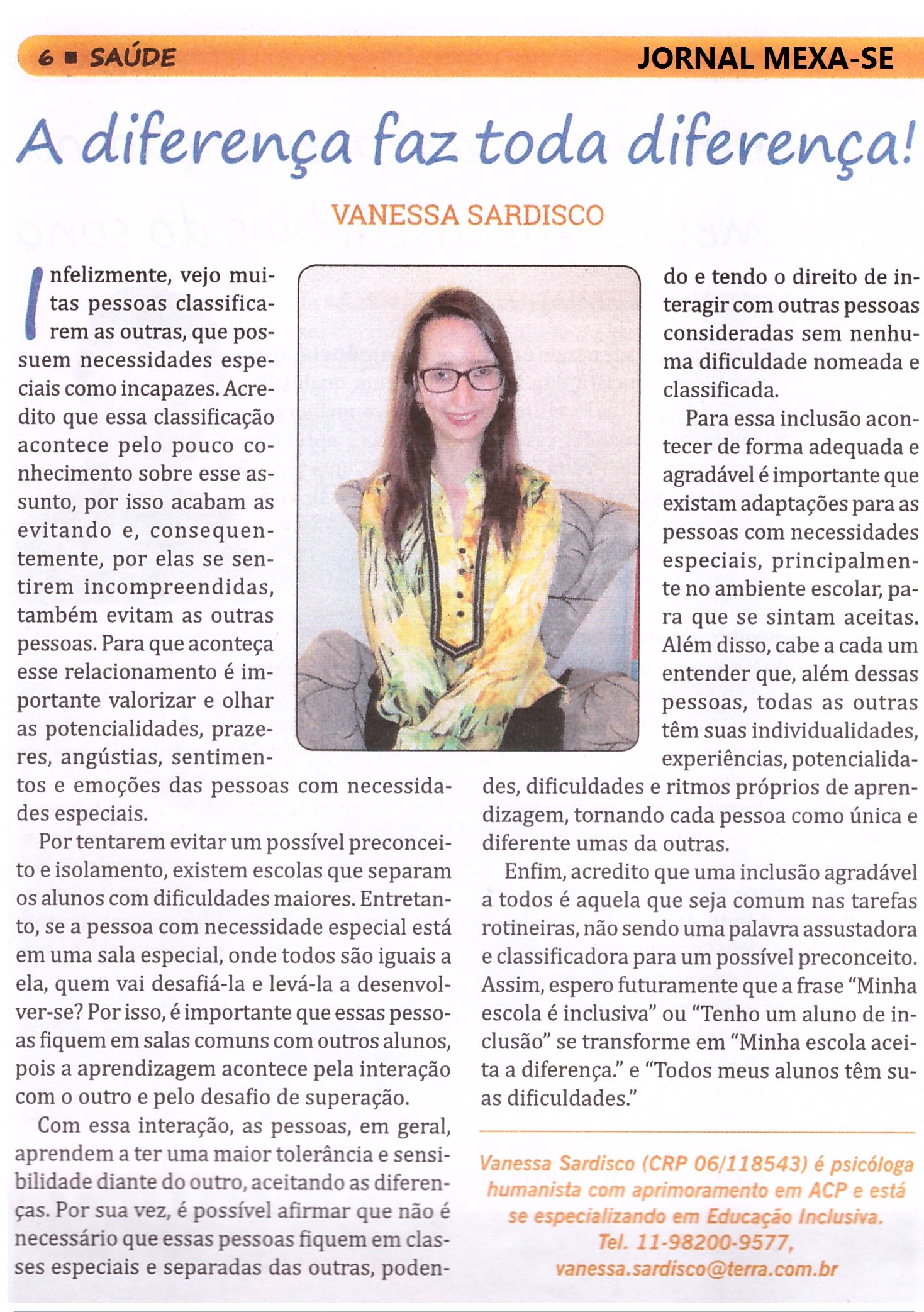 A Diferença faz toda a Diferença Jan15