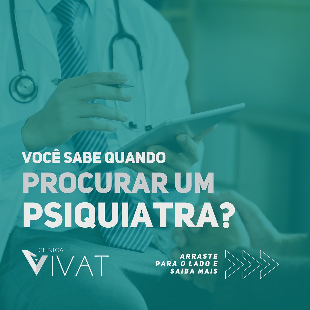 Saiba agora quando é preciso procurar um psiquiatra