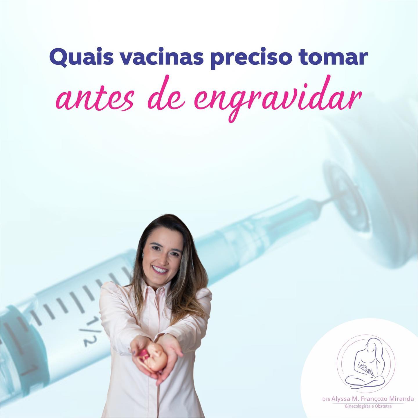 Saiba quais vacinas é preciso tomar antes de engravidar