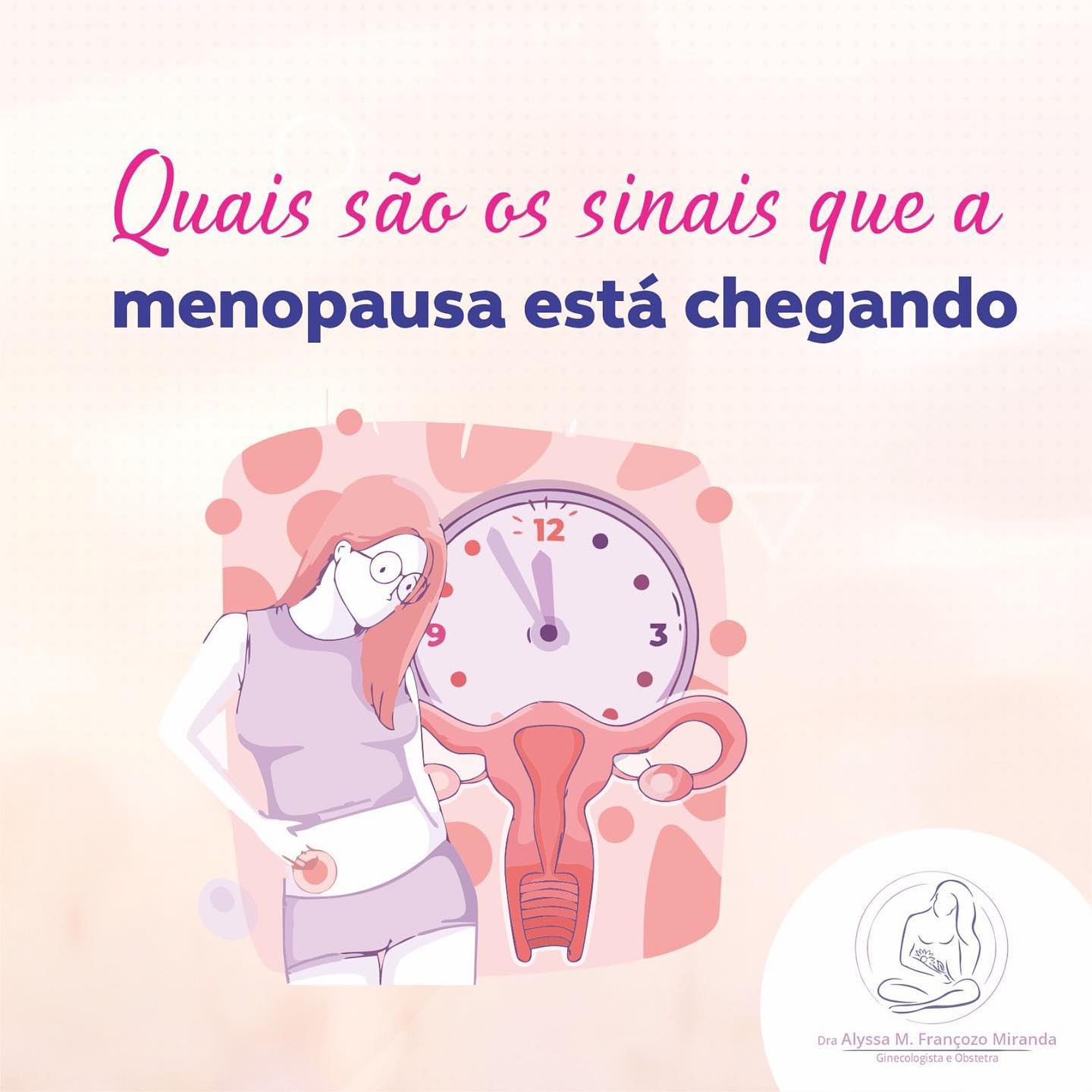 Sinais que a menopausa está chegando em foz