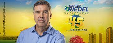 Eduardo Riedel, do PSDB, candidato ao Governo do MS