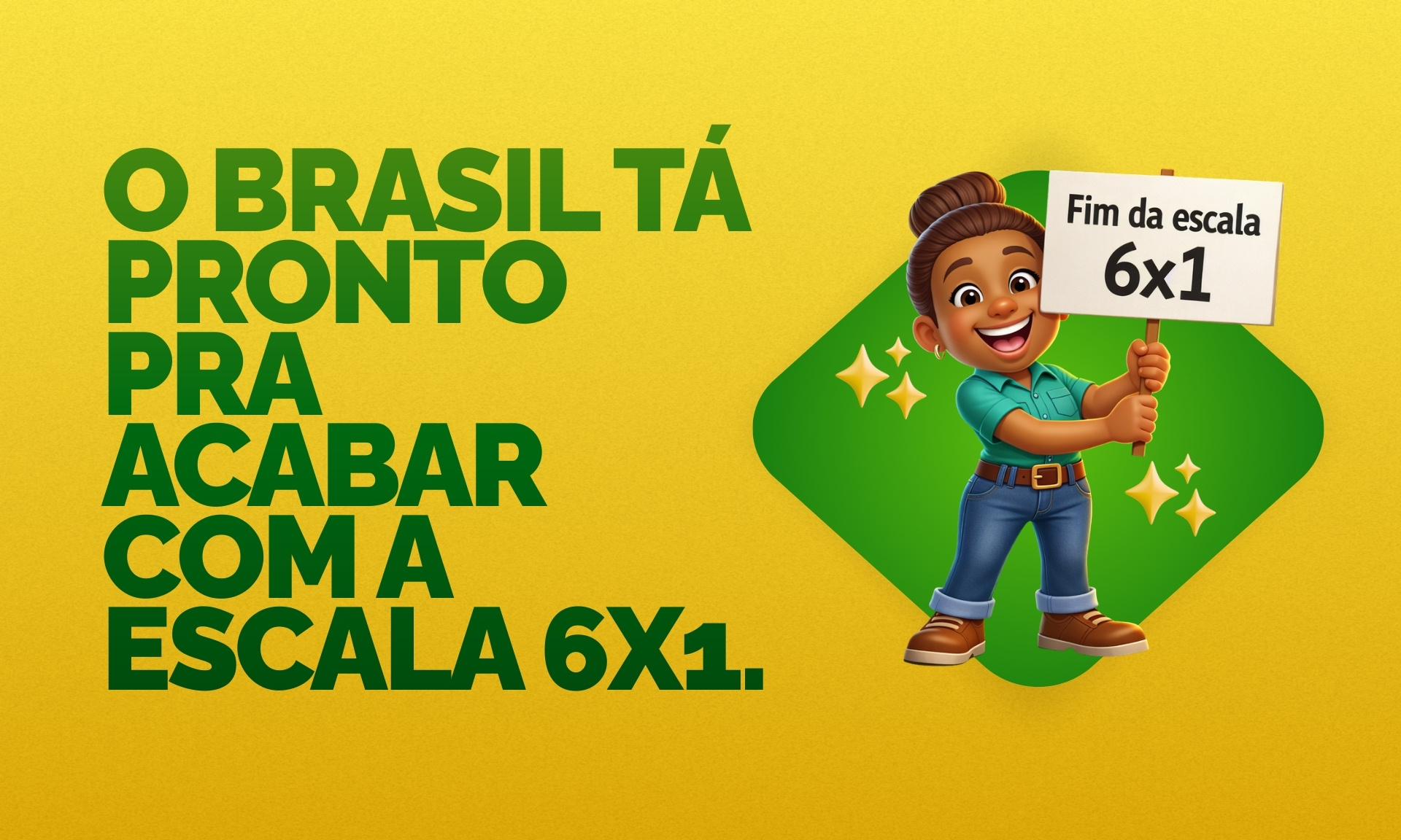 Fim da escala 6x1