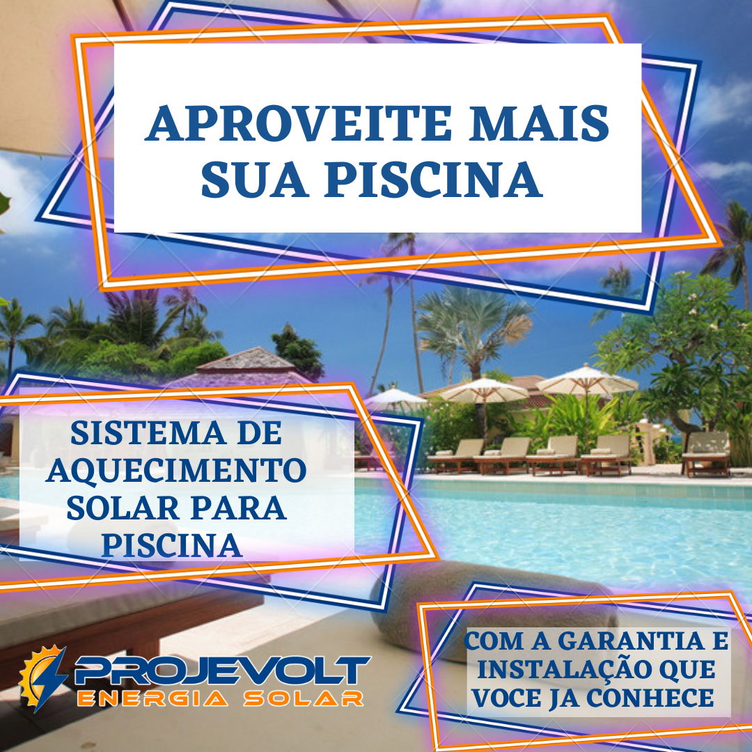 APROVEITE MAIS SUA PISCINA 