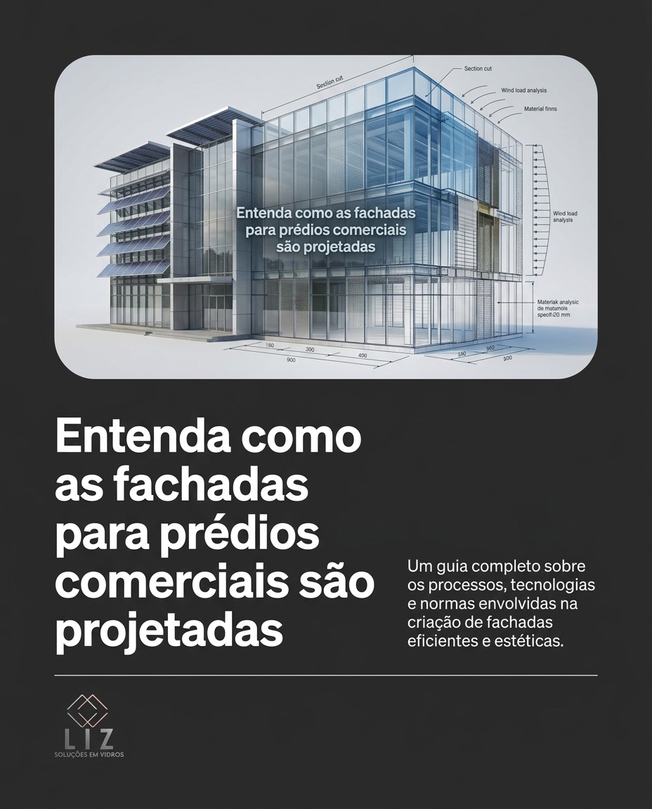Entenda como as fachadas para prédios comerciais são projetadas