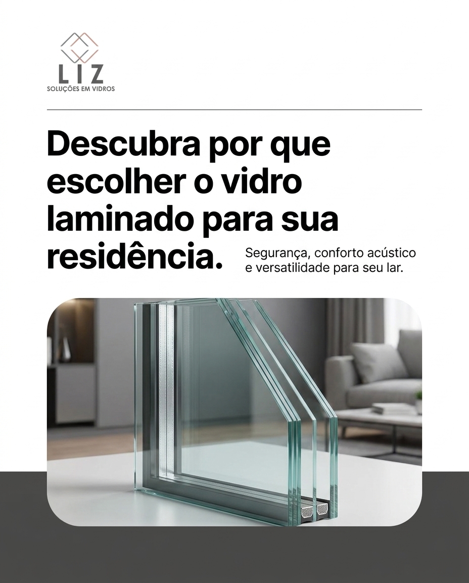 Descubra por que escolher o vidro laminado para sua residência