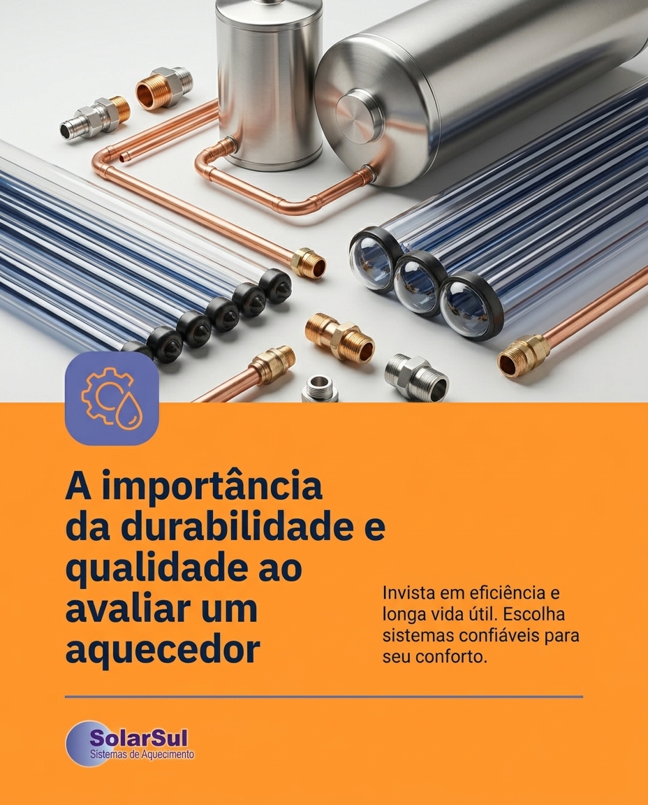A importância da durabilidade e qualidade ao avaliar um aquecedor