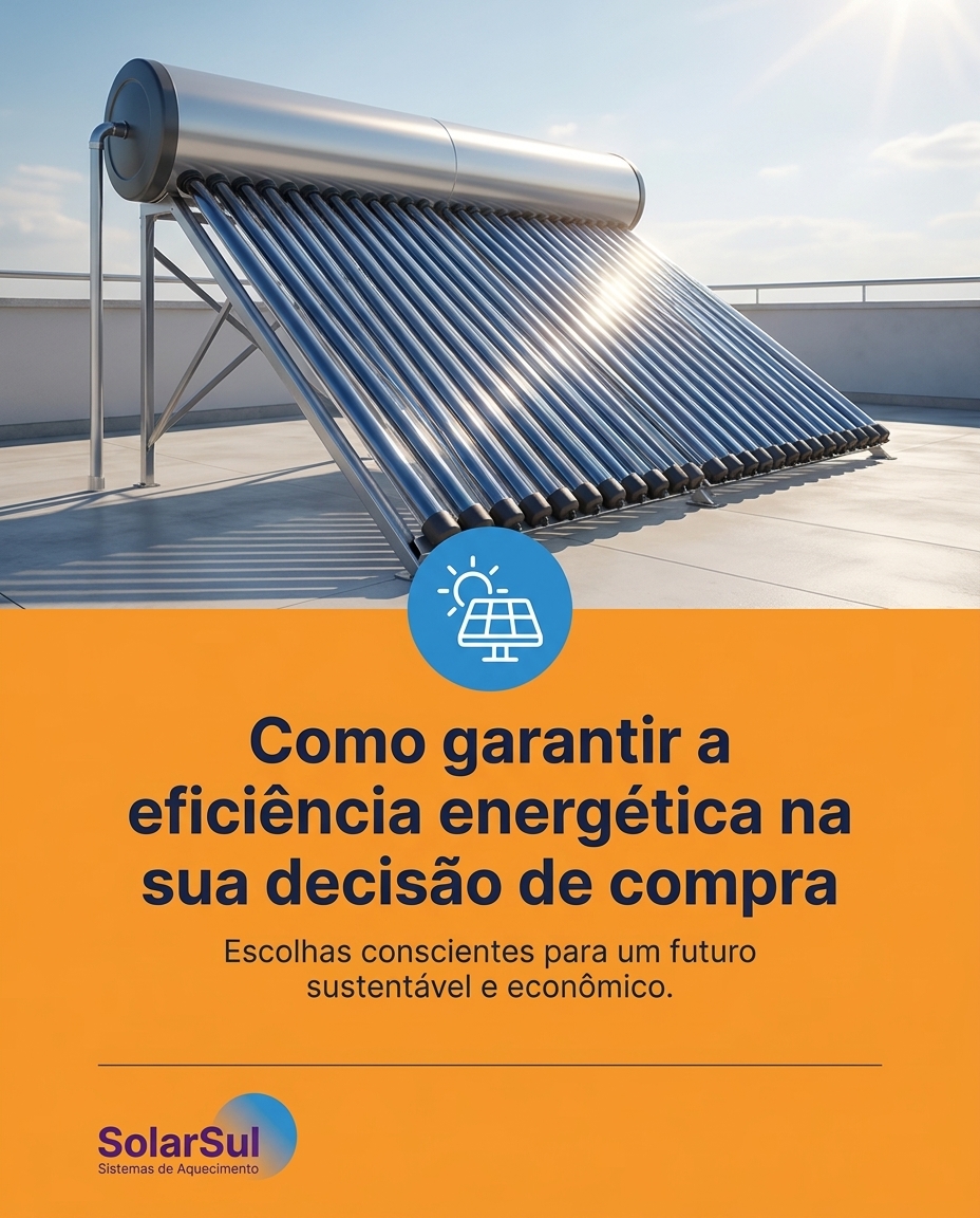 Como garantir a eficiência energética na sua decisão de compra